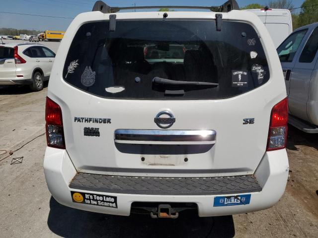 5N1AR18U08C665395 - 2008 NISSAN PATHFINDER S თეთრი ფოტო 6