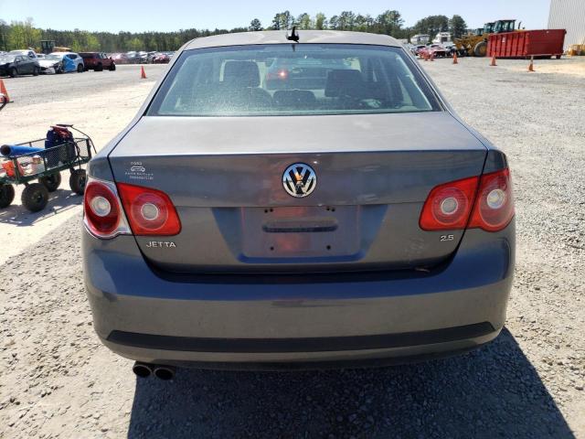 3VWDF71KX5M602611 - 2005 VOLKSWAGEN NEW JETTA 2.5L OPTION PACKAGE 2 GRAY photo 6