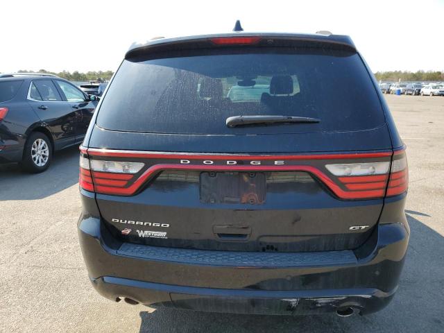 1C4RDJDG6JC102122 - 2018 DODGE DURANGO GT BLACK photo 6