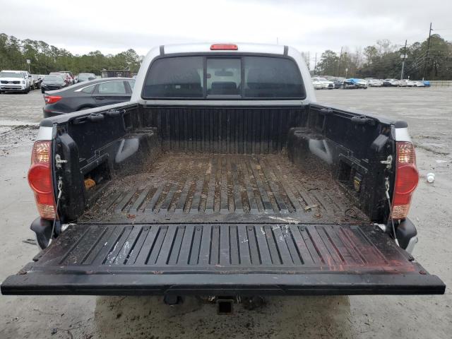 5TEJU62N08Z534955 - 2008 TOYOTA TACOMA DOUBLE CAB PRERUNNER SILVER photo 6