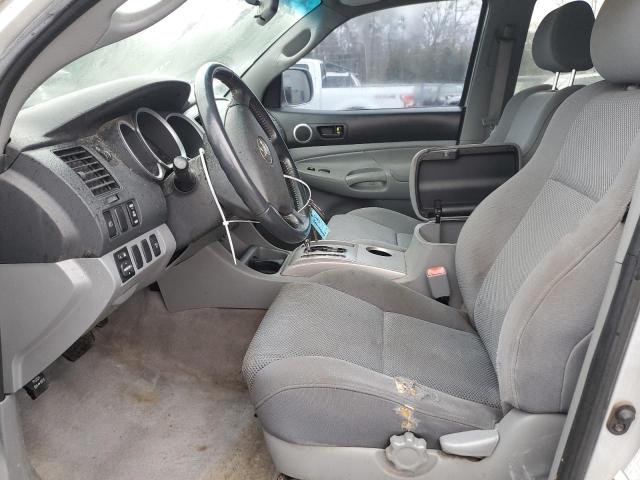 5TEJU62N08Z534955 - 2008 TOYOTA TACOMA DOUBLE CAB PRERUNNER SILVER photo 7