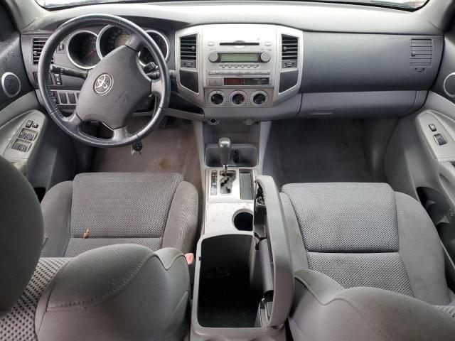 5TEJU62N08Z534955 - 2008 TOYOTA TACOMA DOUBLE CAB PRERUNNER SILVER photo 8