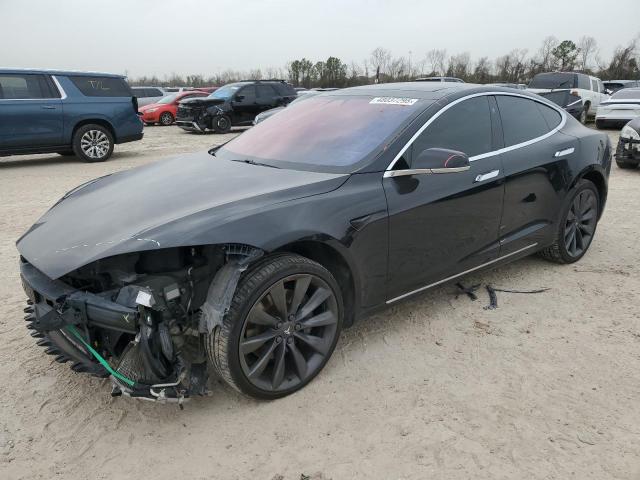 5YJSA1E25HF229423 - 2017 TESLA MODEL S BLACK photo 1