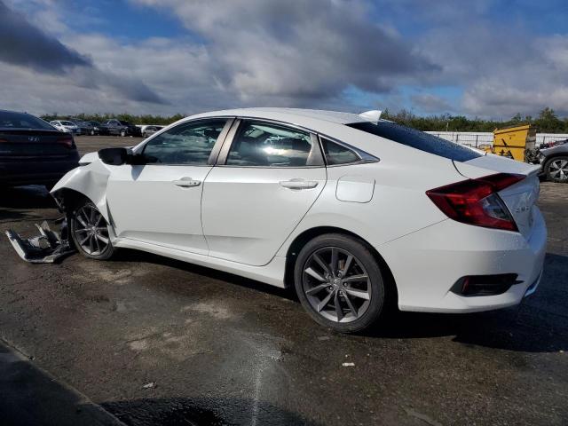 19XFC1F79ME201100 - 2021 HONDA CIVIC EXL WHITE photo 2