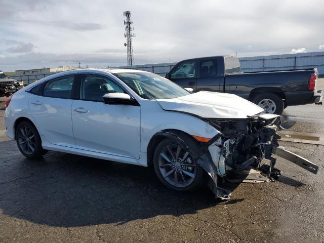19XFC1F79ME201100 - 2021 HONDA CIVIC EXL WHITE photo 4