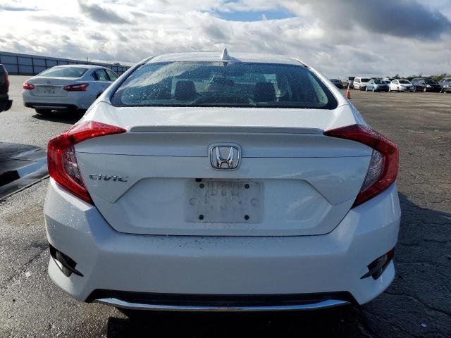 19XFC1F79ME201100 - 2021 HONDA CIVIC EXL WHITE photo 6