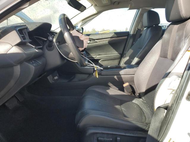 19XFC1F79ME201100 - 2021 HONDA CIVIC EXL WHITE photo 7