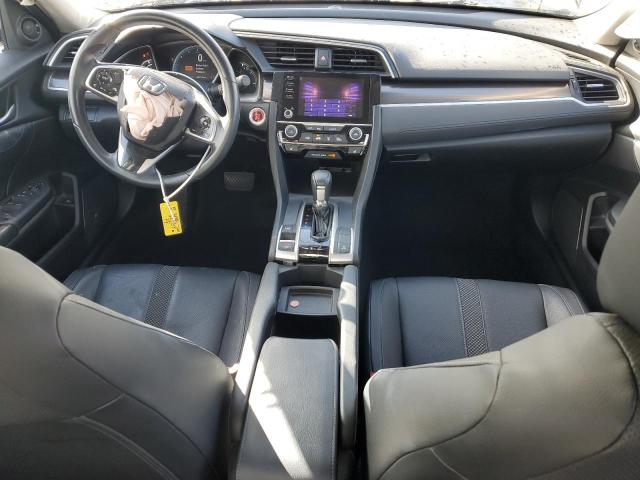 19XFC1F79ME201100 - 2021 HONDA CIVIC EXL WHITE photo 8