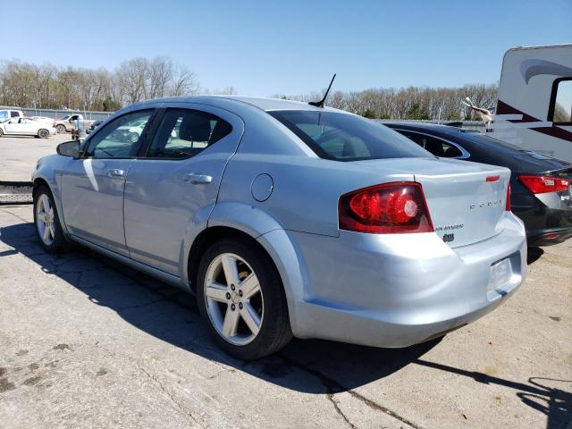 1C3CDZAB4DN517529 - 2013 DODGE AVENGER SE SILVER photo 2