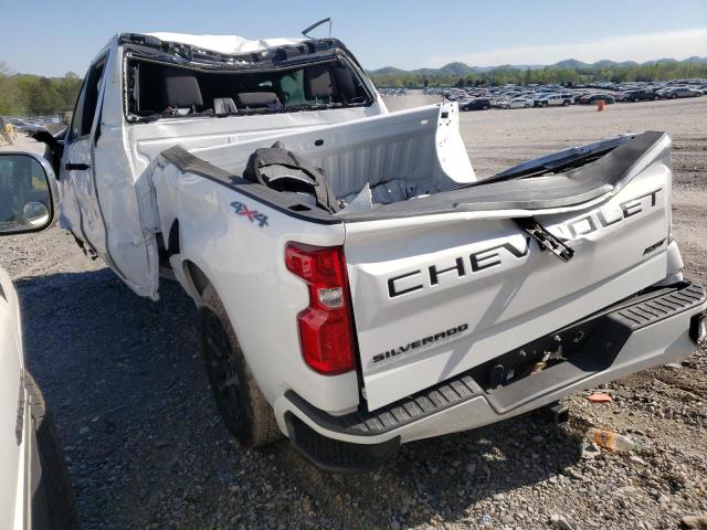 2GCUDEED8P1107066 - 2023 CHEVROLET SILVERADO K1500 RST WHITE photo 2