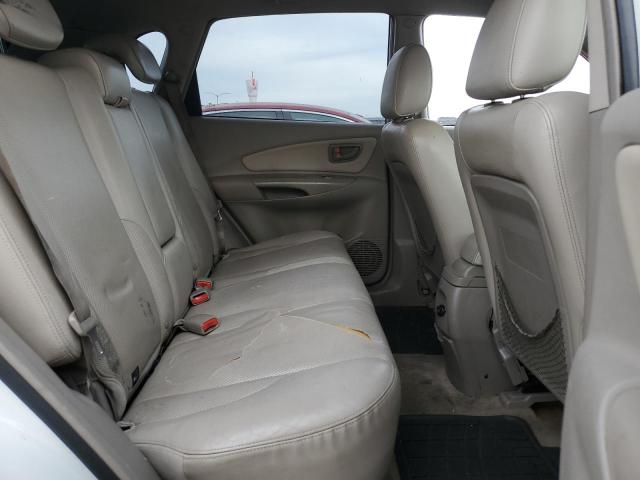 KM8JN12D25U085740 - 2005 HYUNDAI TUCSON GLS WHITE photo 10