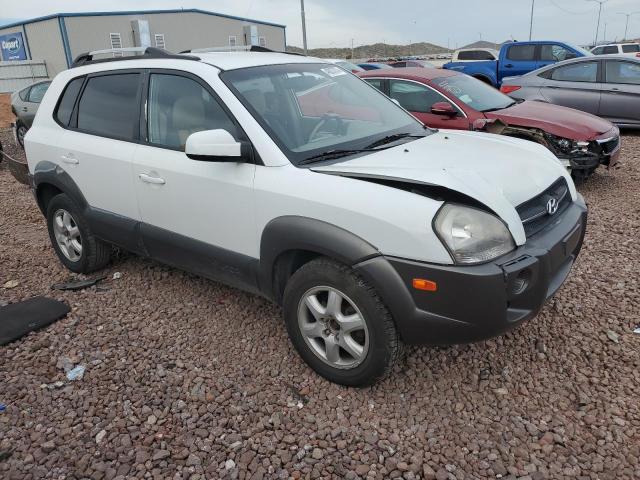 KM8JN12D25U085740 - 2005 HYUNDAI TUCSON GLS WHITE photo 4