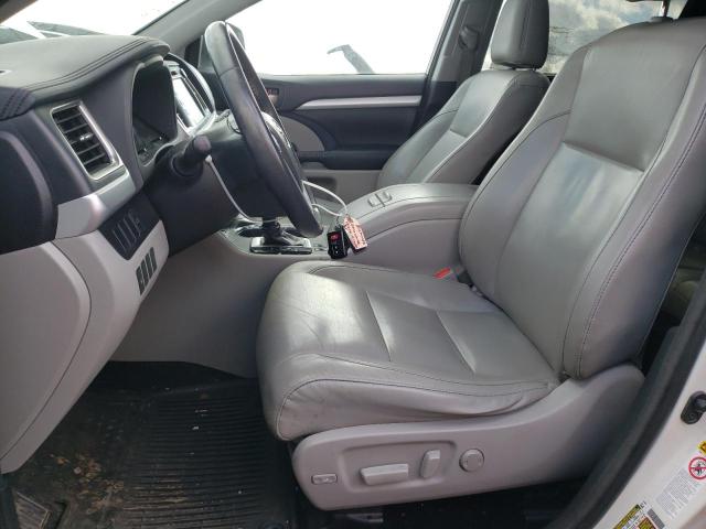 5TDJKRFH9GS276619 - 2016 TOYOTA HIGHLANDER XLE WHITE photo 7
