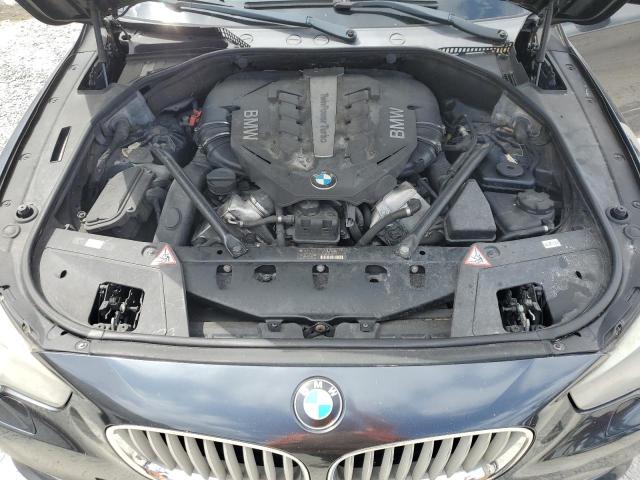 WBASN4C59CC210234 - 2012 BMW 550 IGT CHARCOAL photo 11