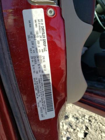 2C4RC1BG8CR389950 - 2012 CHRYSLER TOWN & COU TOURING 红色 照片 13