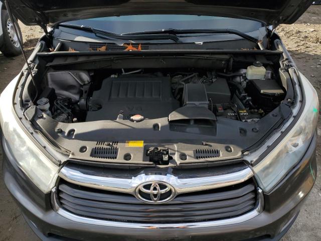 5TDJKRFH3GS275708 - 2016 TOYOTA HIGHLANDER XLE 灰色 照片 12
