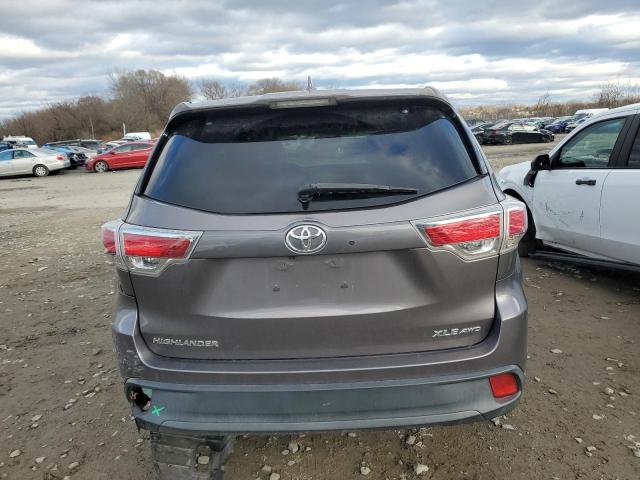 5TDJKRFH3GS275708 - 2016 TOYOTA HIGHLANDER XLE 灰色 照片 6