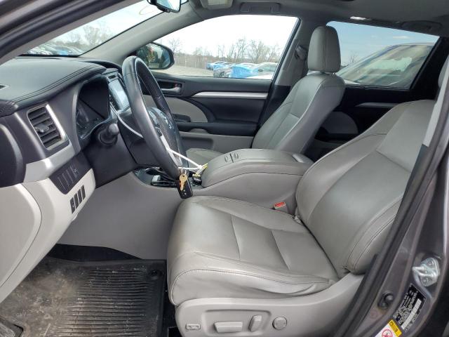 5TDJKRFH3GS275708 - 2016 TOYOTA HIGHLANDER XLE 灰色 照片 7