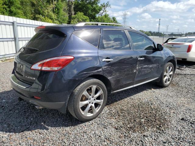 JN8AZ1MU9CW112010 - 2012 NISSAN MURANO S BLACK photo 3