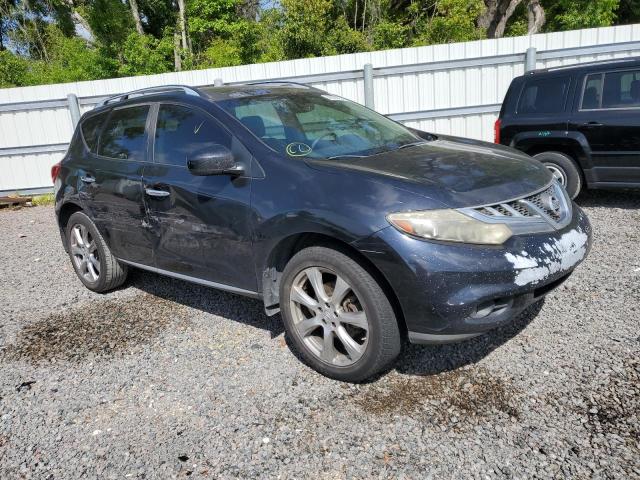 JN8AZ1MU9CW112010 - 2012 NISSAN MURANO S BLACK photo 4