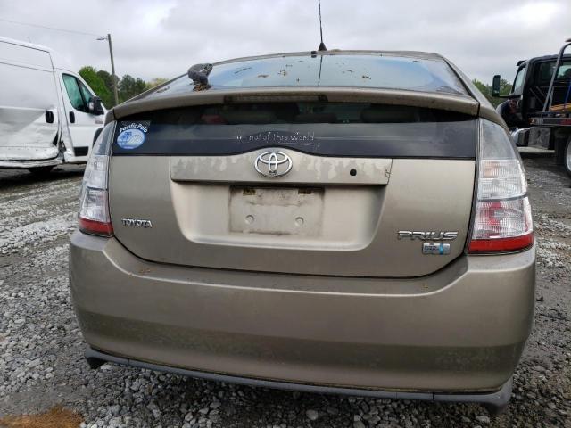 JTDKB20U453070141 - 2005 TOYOTA PRIUS BEIGE photo 6