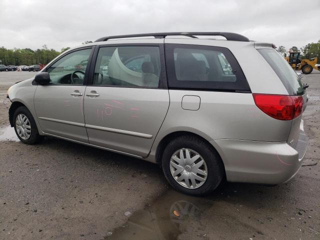 5TDZA23C46S546781 - 2006 TOYOTA SIENNA CE SILVER photo 2