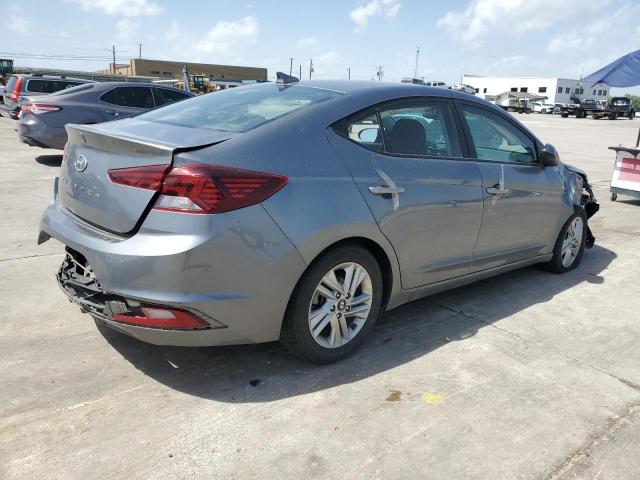 5NPD84LF1KH406053 - 2019 HYUNDAI ELANTRA SEL SILVER photo 3