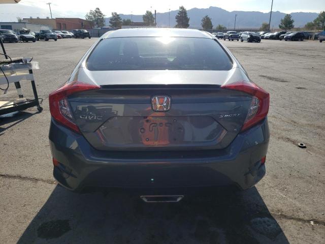 2HGFC2F8XKH594493 - 2019 HONDA CIVIC SPORT GRAY photo 6