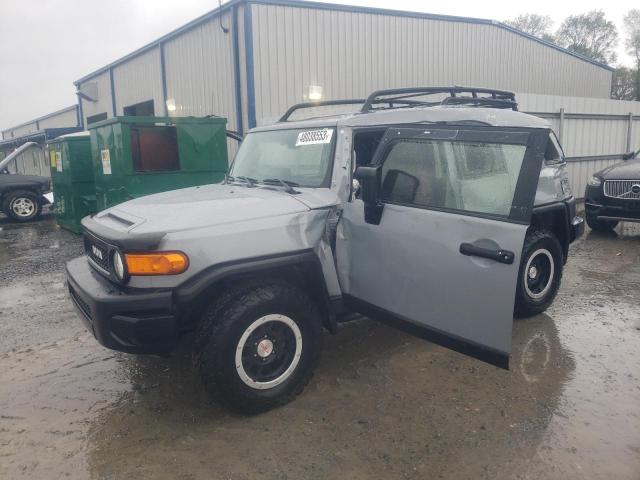 JTEBU4BFXDK157773 - 2013 TOYOTA FJ CRUISER GRAY photo 1