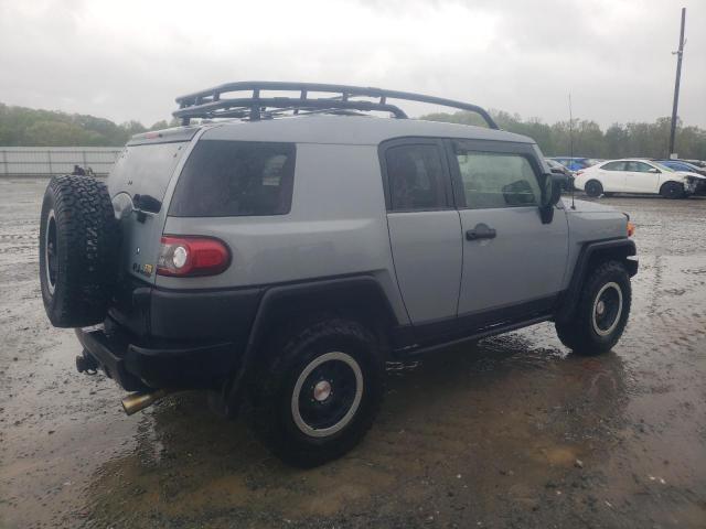 JTEBU4BFXDK157773 - 2013 TOYOTA FJ CRUISER GRAY photo 3