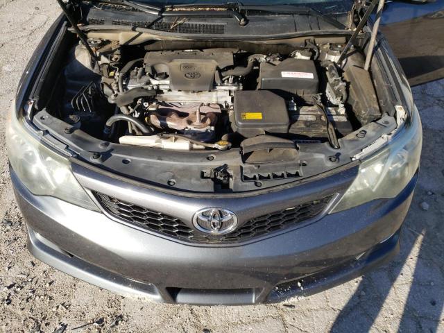 4T1BF1FK6DU279096 - 2013 TOYOTA CAMRY L GRAY photo 11