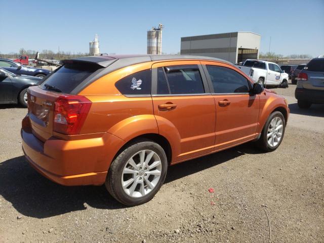 1B3CB5HAXBD190940 - 2011 DODGE CALIBER HEAT ORANGE photo 3