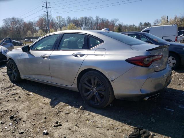 19UUB5F54MA003223 - 2021 ACURA TLX TECH A SILVER photo 2