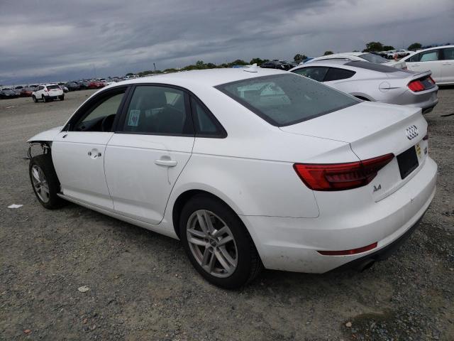 WAUANAF47HN051559 - 2017 AUDI A4 PREMIUM WHITE photo 2