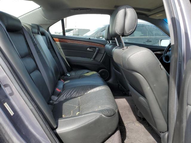 JH4KB16596C005487 - 2006 ACURA RL SILVER photo 10