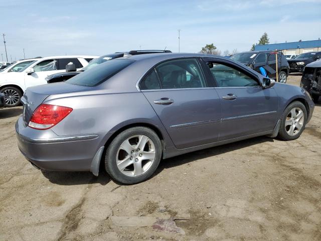 JH4KB16596C005487 - 2006 ACURA RL SILVER photo 3