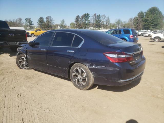 1HGCR2F45GA033056 - 2016 HONDA ACCORD LX BLUE photo 2