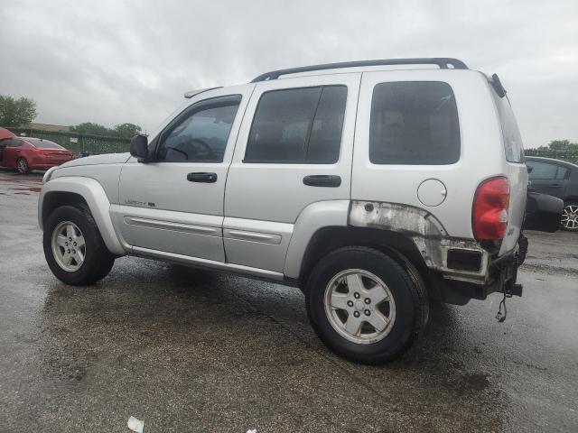 1J8GK58K23W717196 - 2003 JEEP LIBERTY LIMITED SILVER photo 2