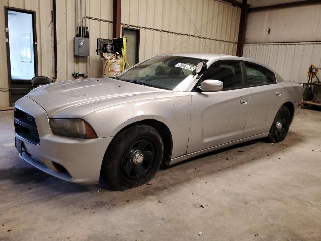 2C3CDXAG5CH305343 - 2012 DODGE CHARGER POLICE SILVER photo 1