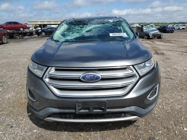 2FMTK4K91FBC18543 - 2015 FORD EDGE TITANIUM GRAY photo 5