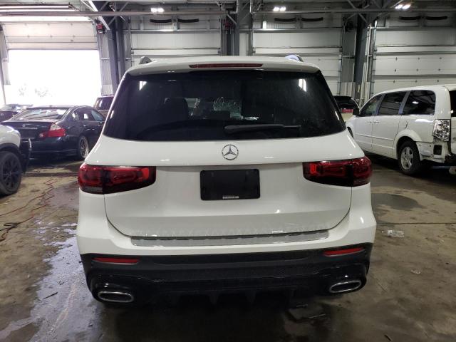 W1N4M4HB3MW103329 - 2021 MERCEDES-BENZ GLB 250 4MATIC WHITE photo 6