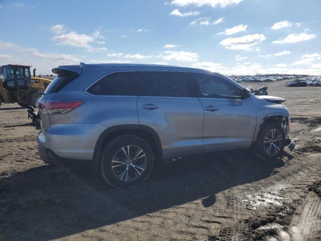 5TDJKRFHXGS503087 - 2016 TOYOTA HIGHLANDER XLE 银色 照片 3