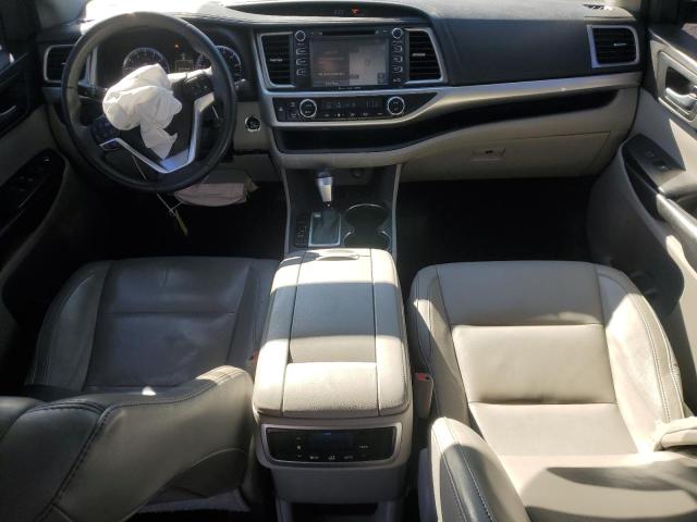 5TDJKRFHXGS503087 - 2016 TOYOTA HIGHLANDER XLE 银色 照片 8