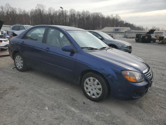 KNAFE121585491751 - 2008 KIA SPECTRA EX BLUE photo 4