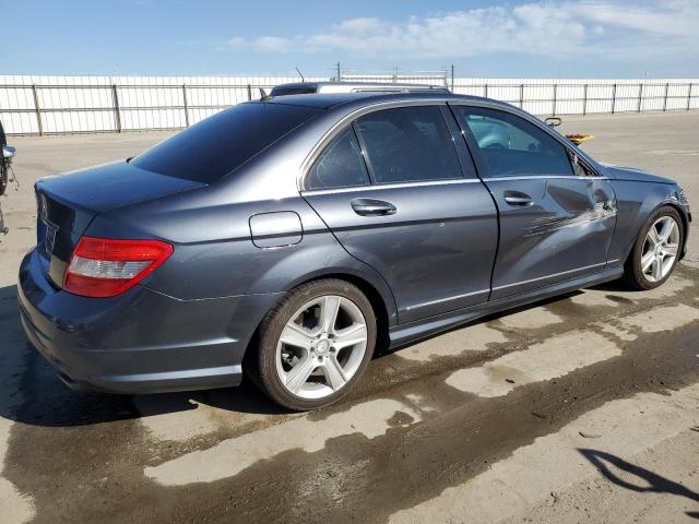 WDDGF5EBXBA526899 - 2011 MERCEDES-BENZ C 300 GRAY photo 3