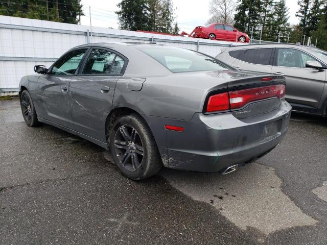 2B3CL3CGXBH578931 - 2011 DODGE CHARGER GRAY photo 2