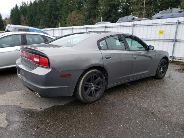 2B3CL3CGXBH578931 - 2011 DODGE CHARGER GRAY photo 3