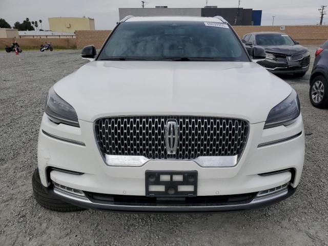 5LM5J7WCXMGL02334 - 2021 LINCOLN AVIATOR RESERVE Blanc photo 5