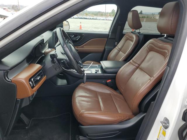 5LM5J7WCXMGL02334 - 2021 LINCOLN AVIATOR RESERVE Blanc photo 7