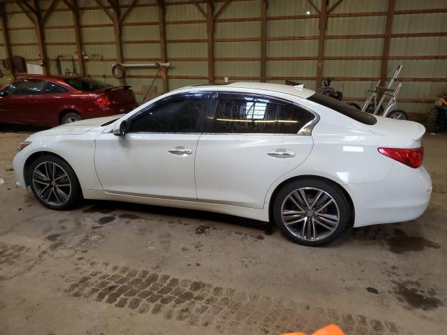 JN1BV7AR8FM406547 - 2015 INFINITI Q50 BASE WHITE photo 2